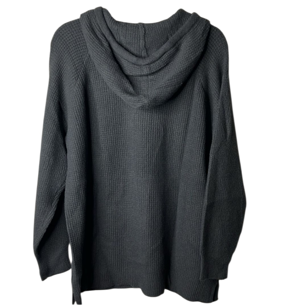 NWT Maurices Charcoal Gray Hooded Sweater - Picture 2 of 3